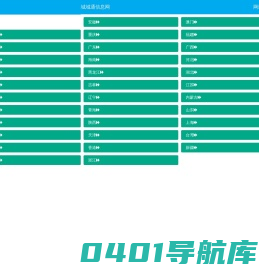 城城通信息网 - 选择城市