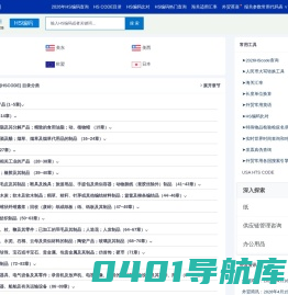 HS编码查询,申报要素,退税率、关税等数据信息-365外贸网
