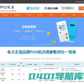 POS机办理_拉卡拉_盛付通_立刷_合利宝_刷卡机免费办理-POS之家