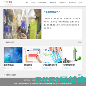 T+二次开发 T+微信订货,T+商城,T+发票查重,Tplus订货