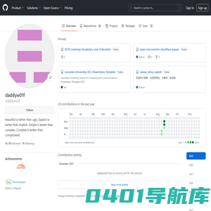 daddywolf (daddyw01f) · GitHub
