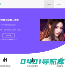 大涛精灵辅助工作室-GOM定制挂机软件