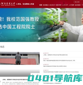 河南农业大学人事处网站