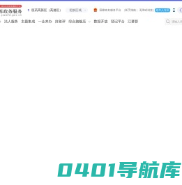 医药高新区（高港区）政务服务网
