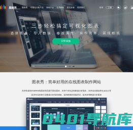 图表秀——免费在线图表制作工具,数据可视化工具