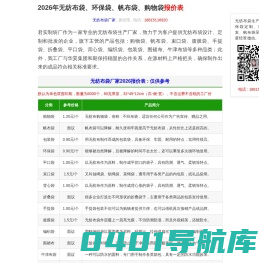 无纺布袋_环保袋_帆布袋厂家定制【2024报价】- 龙港市君实制袋厂