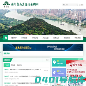 南宁青山清竞价采购网