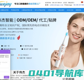 电动牙刷工厂/厂家,电动牙刷OEM代工贴牌【伟杰智能】