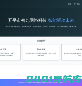 开平市初九网络科技有限责任公司