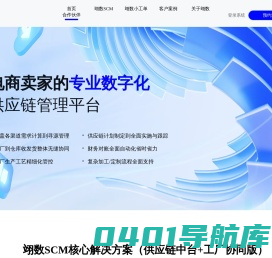 翊数科技-跨境采购供应链管理-托管ERP-服装供应链-跨境SCM/MRP企业中台