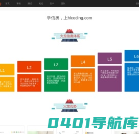 hlcoding-快乐、精准、高效的编程学习平台