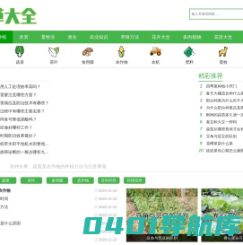 植物百科,花卉大全,绿植盆栽 - 花草大全