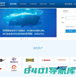 抹香鲸科技-专注通关物流系统24年