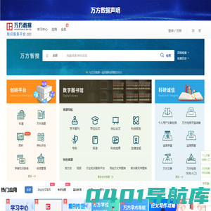 万方数据知识服务平台