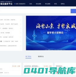 国家留学人才就业服务平台