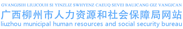 广西柳州市人力资源和社会保障局网站