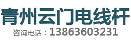 青州市云门电线杆厂-法兰焊接电杆和预应力电杆厂家