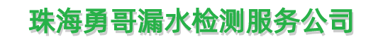 珠海漏水检测-珠海查漏水-暗管漏水检测-珠海勇哥漏水检测服务公司