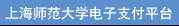 上海师范大学电子支付平台 E-payment Platform of Shanghai Normal University